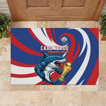 World Football 2026 Cabo Verde Rubber Doormat Blue Shark Champions Trophy