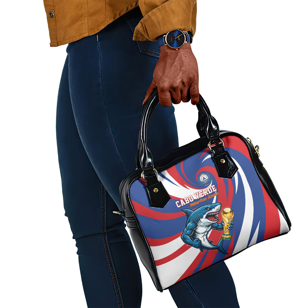 World Football 2026 Cabo Verde Shoulder Handbag Blue Shark Champions Trophy