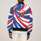 Custom World Football 2026 Cabo Verde Sleeve Zip Bomber Jacket Blue Shark Champions Trophy