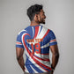 Custom World Football 2026 Cabo Verde T shirt Blue Shark Champions Trophy