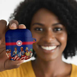 Liberia Flag Day AirPods Case Lone Star Heritage Pride