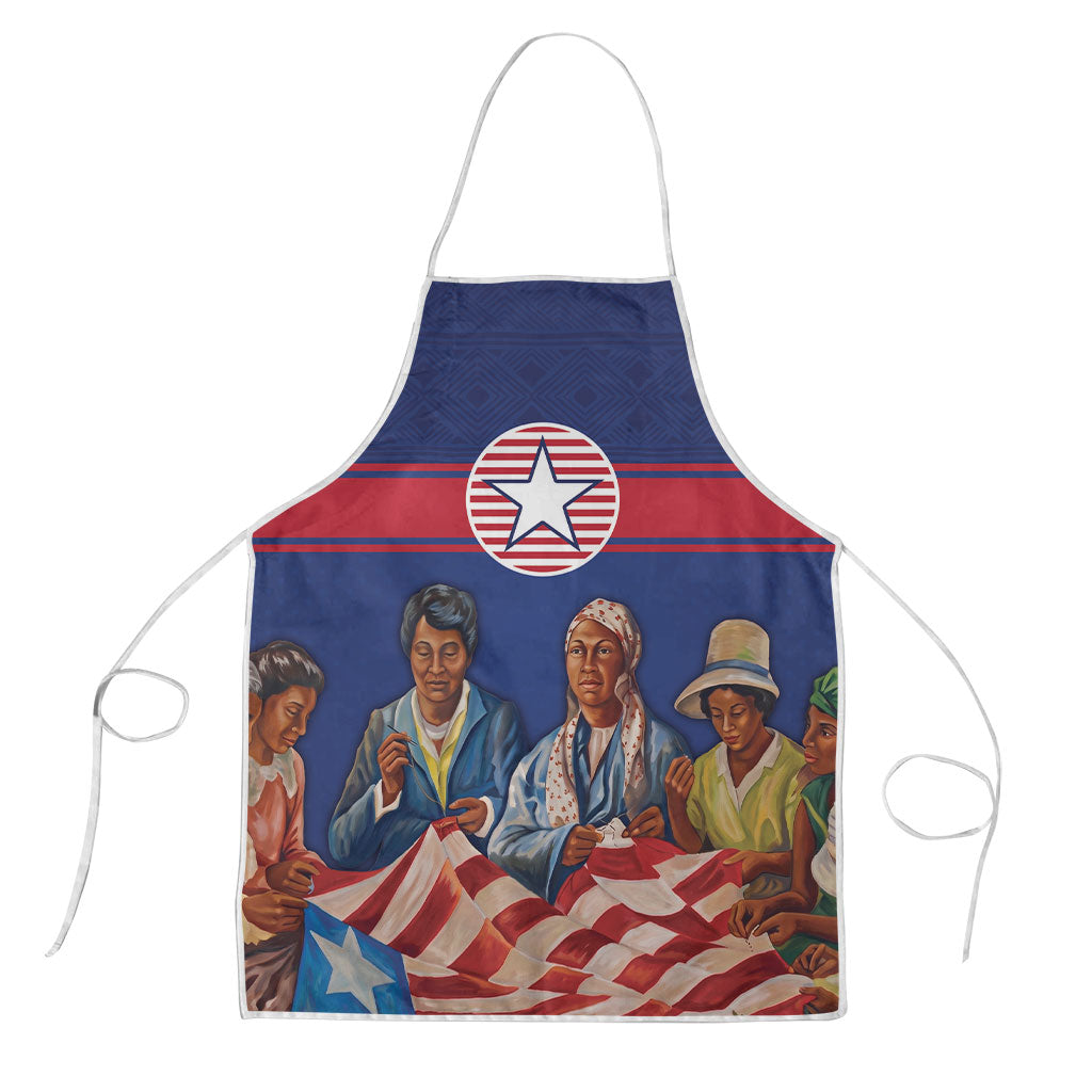 Liberia Flag Day Apron Lone Star Heritage Pride