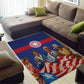 Liberia Flag Day Area Rug Lone Star Heritage Pride