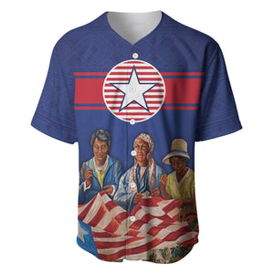 Liberia Flag Day Baseball Jersey Lone Star Heritage Pride