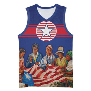 Liberia Flag Day Basketball Jersey Lone Star Heritage Pride
