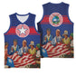 Liberia Flag Day Basketball Jersey Lone Star Heritage Pride