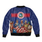Liberia Flag Day Bomber Jacket Lone Star Heritage Pride