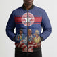 Liberia Flag Day Bomber Puffer Jacket Lone Star Heritage Pride