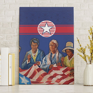 Liberia Flag Day Canvas Wall Art Lone Star Heritage Pride
