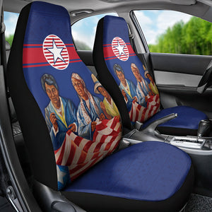 Liberia Flag Day Car Seat Cover Lone Star Heritage Pride