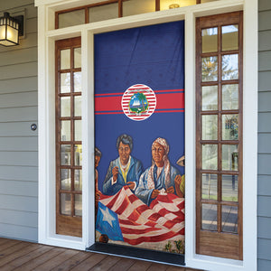 Liberia Flag Day Door Cover Lone Star Heritage Pride