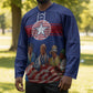 Liberia Flag Day Hockey Jersey Lone Star Heritage Pride