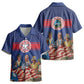 Liberia Flag Day Kid Hawaiian Shirt Lone Star Heritage Pride