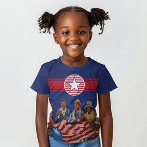 Liberia Flag Day Kid T shirt Lone Star Heritage Pride