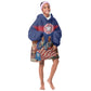 Liberia Flag Day Kid Wearable Blanket Hoodie Lone Star Heritage Pride