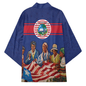 Liberia Flag Day Kimono Lone Star Heritage Pride