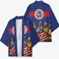 Liberia Flag Day Kimono Lone Star Heritage Pride