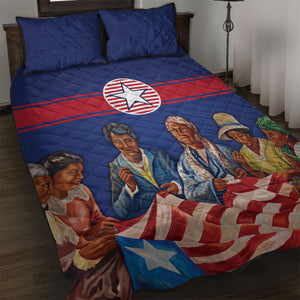 Liberia Flag Day Quilt Bed Set Lone Star Heritage Pride