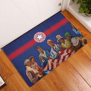 Liberia Flag Day Rubber Doormat Lone Star Heritage Pride