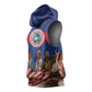 Liberia Flag Day Sleeveless Hoodie Lone Star Heritage Pride