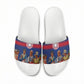Liberia Flag Day Slide Sandals Lone Star Heritage Pride
