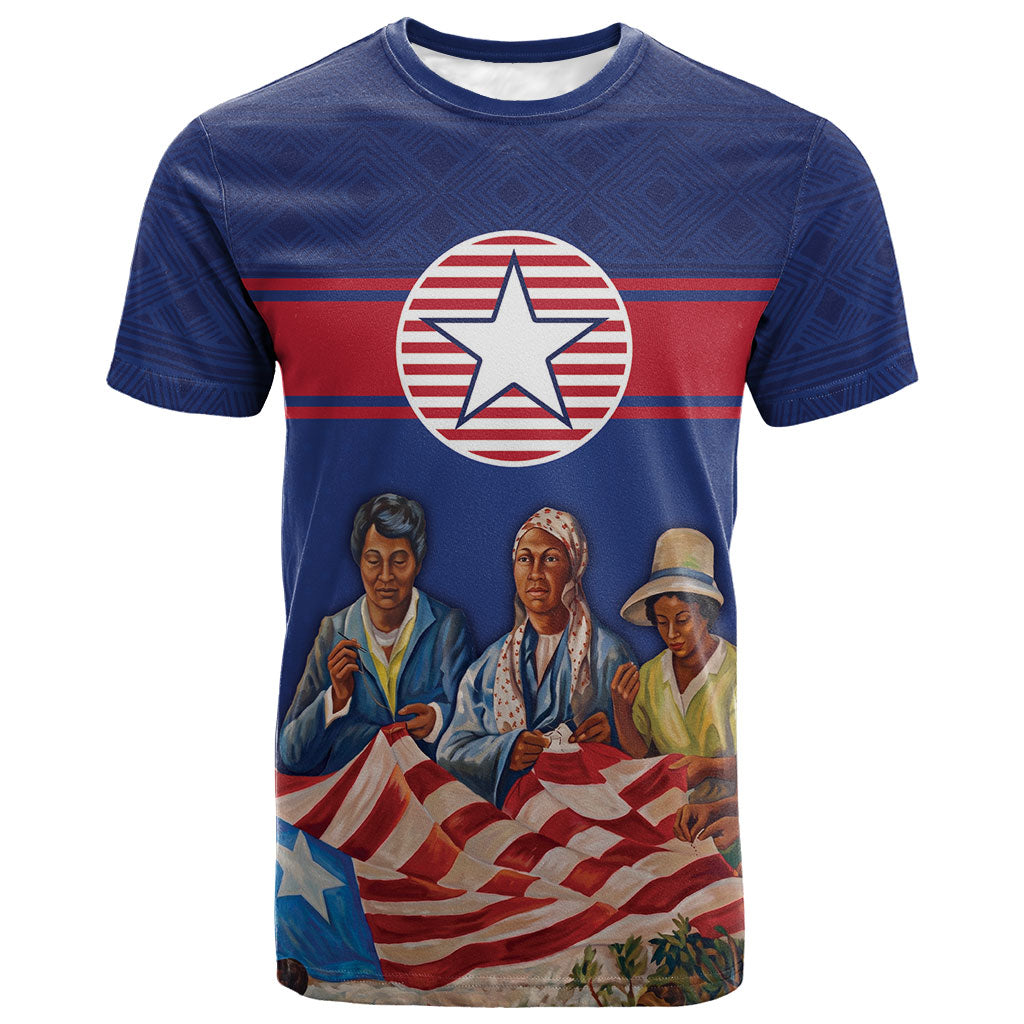 Liberia Flag Day T shirt Lone Star Heritage Pride