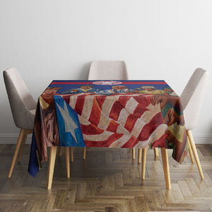 Liberia Flag Day Tablecloth Lone Star Heritage Pride
