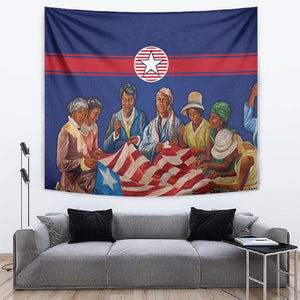 Liberia Flag Day Tapestry Lone Star Heritage Pride