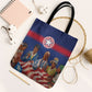 Liberia Flag Day Tote Bag Lone Star Heritage Pride