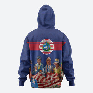 Liberia Flag Day Zip Hoodie Lone Star Heritage Pride