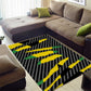 Black Jamaicans Jamaica Beast Area Rug Ripped Flag Graphic - African Pride