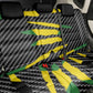 Black Jamaicans Jamaica Beast Back Car Seat Cover Ripped Flag Graphic - African Pride