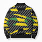 Black Jamaicans Jamaica Beast Bomber Puffer Jacket Ripped Flag Graphic