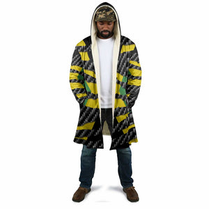Black Jamaicans Jamaica Beast Cloak Ripped Flag Graphic