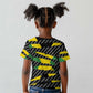 Black Jamaicans Jamaica Beast Kid T shirt Ripped Flag Graphic LT19