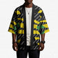 Black Jamaicans Jamaica Beast Kimono Ripped Flag Graphic