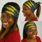 Black Jamaicans Jamaica Beast Neck Gaiter Ripped Flag Graphic - African Pride