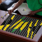 Black Jamaicans Jamaica Beast Puzzle Ripped Flag Graphic