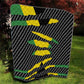 Black Jamaicans Jamaica Beast Quilt Ripped Flag Graphic - African Pride