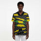 Black Jamaicans Jamaica Beast Scrub Top Ripped Flag Graphic - African Pride