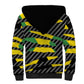 Black Jamaicans Jamaica Beast Sherpa Hoodie Ripped Flag Graphic - African Pride