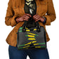 Black Jamaicans Jamaica Beast Shoulder Handbag Ripped Flag Graphic - African Pride