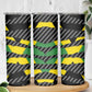 Black Jamaicans Jamaica Beast Skinny Tumbler Ripped Flag Graphic - African Pride