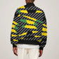 Black Jamaicans Jamaica Beast Sleeve Zip Bomber Jacket Ripped Flag Graphic - African Pride