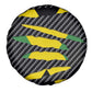 Black Jamaicans Jamaica Beast Spare Tire Cover Ripped Flag Graphic - African Pride