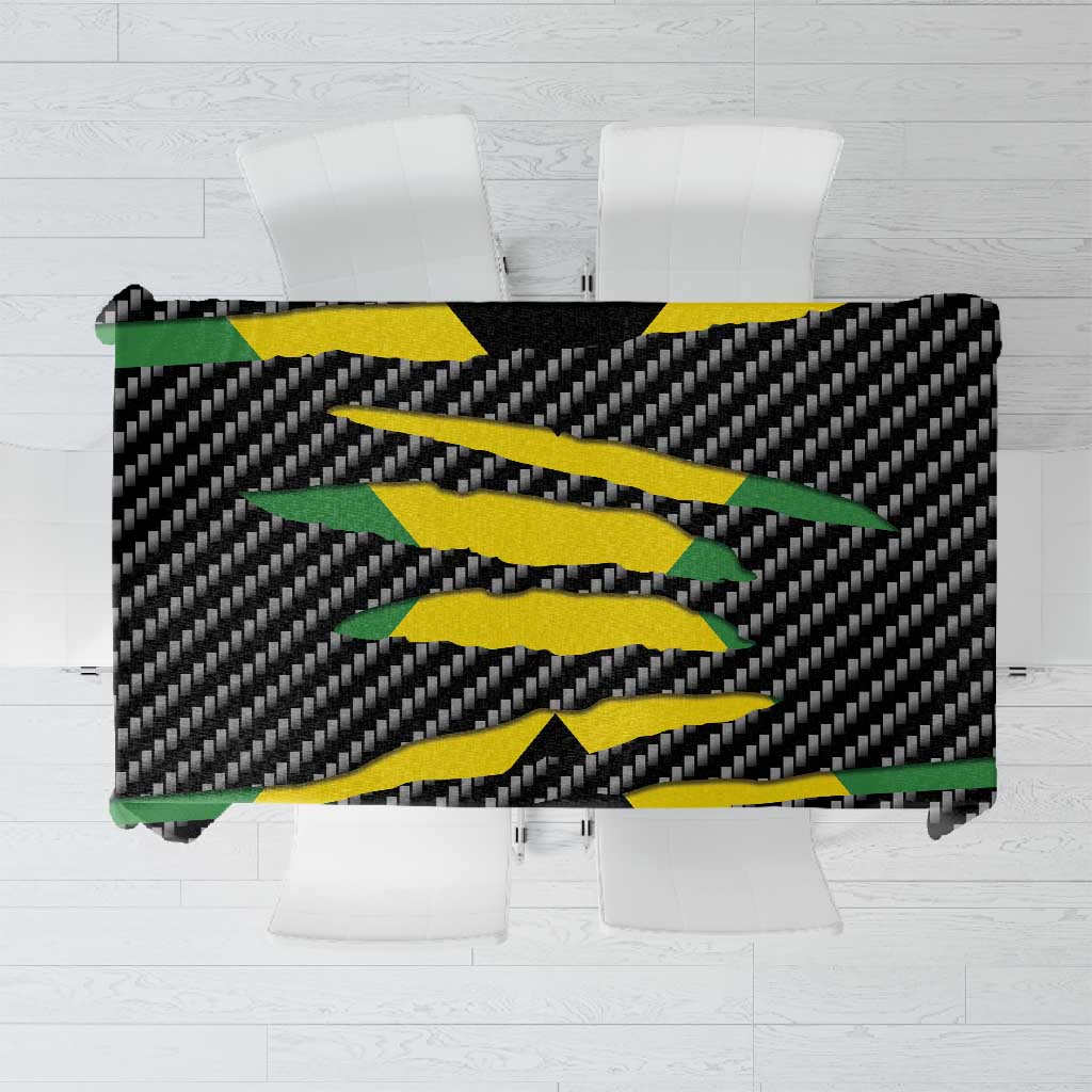 Black Jamaicans Jamaica Beast Tablecloth Ripped Flag Graphic by African ...