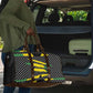 Black Jamaicans Jamaica Beast Travel Bag Ripped Flag Graphic