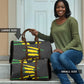 Black Jamaicans Jamaica Beast Travel Bag Ripped Flag Graphic