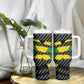 Black Jamaicans Jamaica Beast Tumbler With Handle Ripped Flag Graphic - African Pride