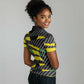Black Jamaicans Jamaica Beast Women Polo Shirt Ripped Flag Graphic LT19